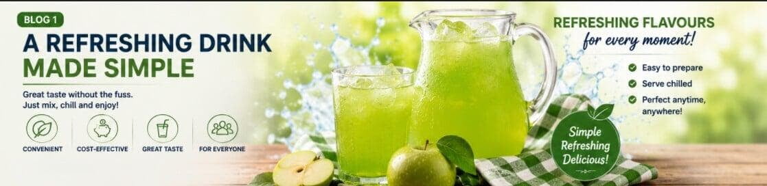 DRINK POP PREMIX - REFRESHING FLAVOURS, SIMPLE PREPARATION AND ENDLESS POSSIBILITIES (1/3)